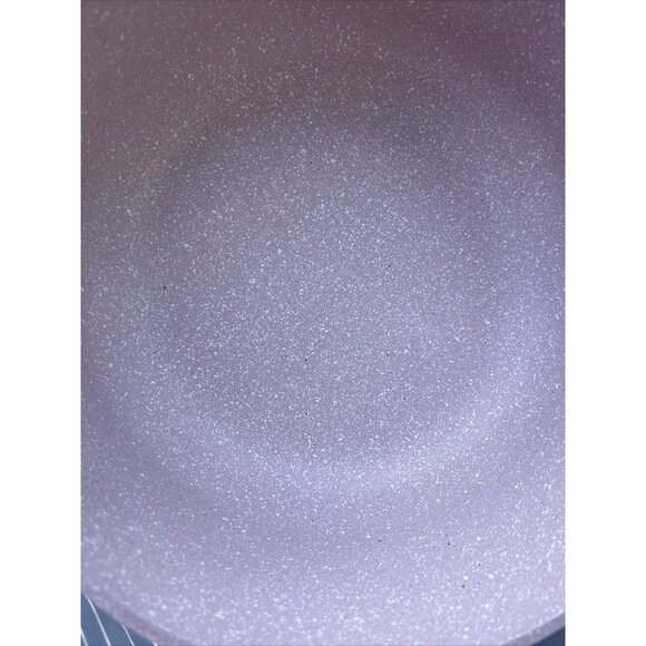Master Class Cookware Casserole/Pot  11 inch With Lid Qt Lavender Speckled NEW! - Picture 10 of 11